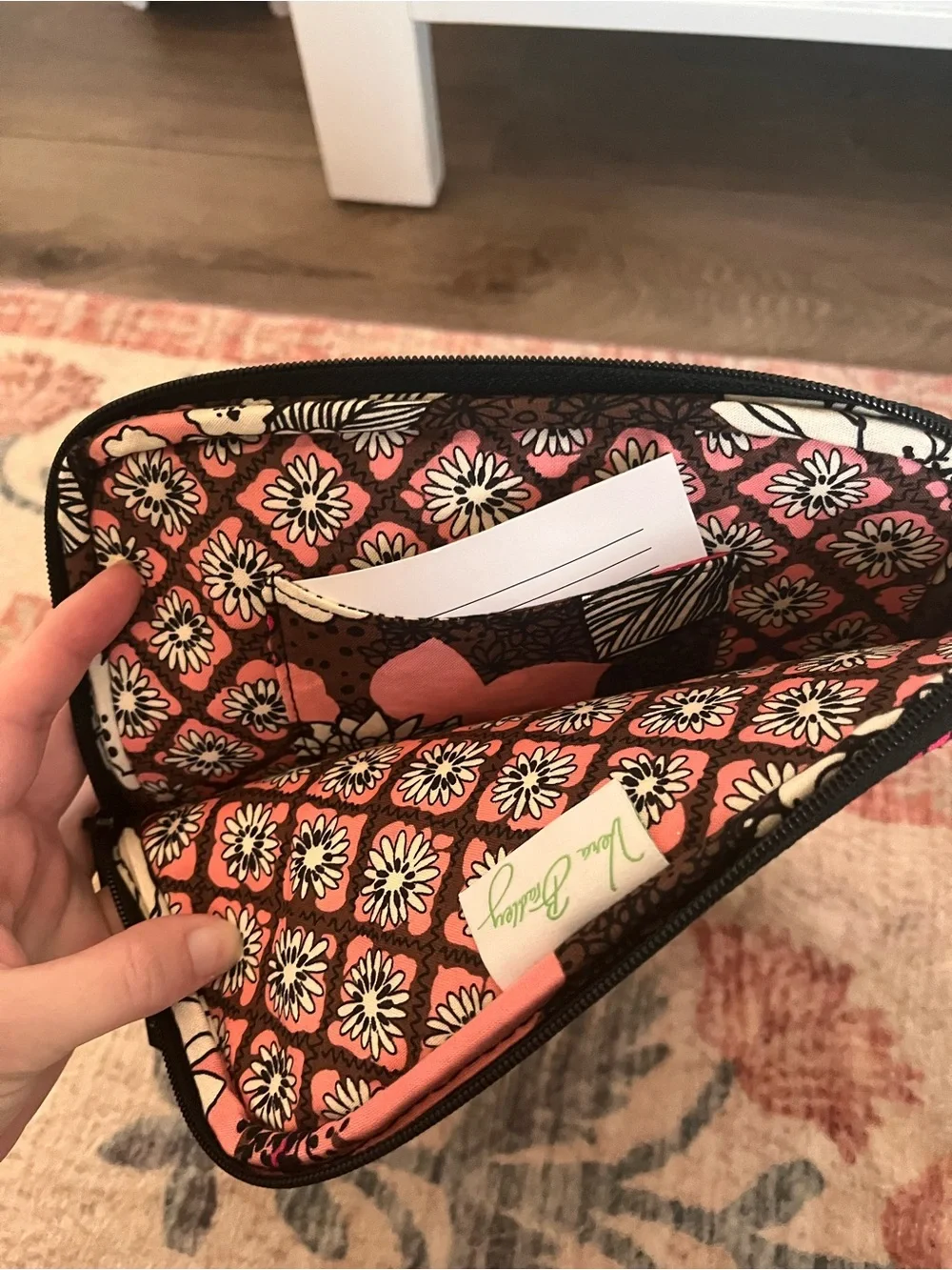 Vera Bradley Mocha Rogue Kindle/Small Tablet Sleeve